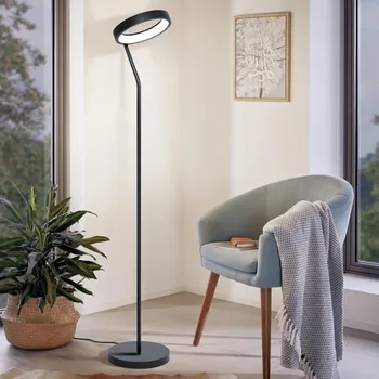 Lampička Eglo 99031 - LED RGB Stmívatelná stojací lampa MARGHERA-C LED/16W/230V