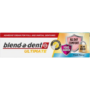 Lepidlo na zuby Blend-a-dent Ultimate Krém pro upevnění zubních protéz celkových i částečných 40g