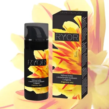 Pleťový krém Hydratační krém na obličej Ryor Arganový olej den a noc 50 ml