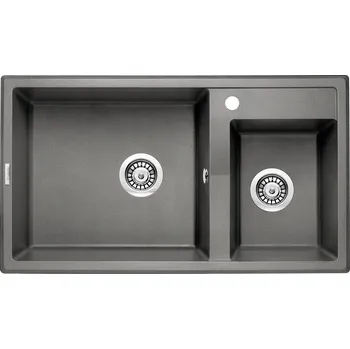 Granitový dřez Deante Eridan granitový dřez 88x50 cm antracitová ZQE_T20B