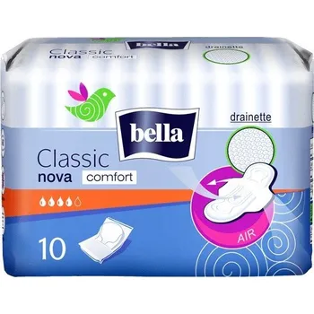 Menstruační vložka Hygienické vložky Bella s křidélky 10 ks