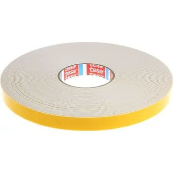 Lepicí páska Lepicí pěnová páska 10N/cm, Bílá 19.0mm, délka: 25.0m tloušťka 1.60mm 62936 Tesa Oboustranná
