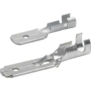 Klauke 2230 faston konektor Šířka zástrčky: 6.30 mm Tloušťka konektoru: 0.80 mm bez izolace mosaz 1 ks