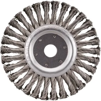 Drátěný kartáč Rhodius RHODIUS SRBZ, 8 ks kulatý kartáč 178 x 13 x 42 x 22,23 mm, tepelně tvarovaný, Topline, vyrobeno v Německu, pro ocel SRBZ 353079 8 ks