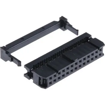 Elektrický konektor Konektor IDC, řada: WR-BHD, rozteč: 2.54mm, počet kontaktů: 26, počet řad: 2, orientace těla: Pravý úhel, Samice, IDC,