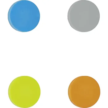 Kancelářský nábytek Maul magnet (Ø x v) 32.6 mm x 9.8 mm barevně tříděná 4 ks 6161299