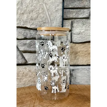 Sklenice Set skleničky Psí plemena