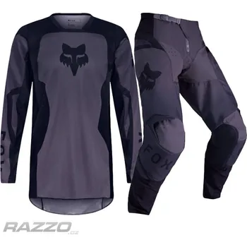 Moto kalhoty MX komplet FOX 180 Shield Black 2026