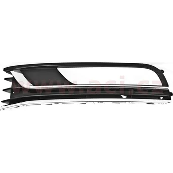 Lišta karosérie mřížka do předního nárazníku s otvorem pro mlhovku, 2 chromové lišty (ne Alltrack, R-line) ORIGINÁL, L (5740593Q) (5740593Q)