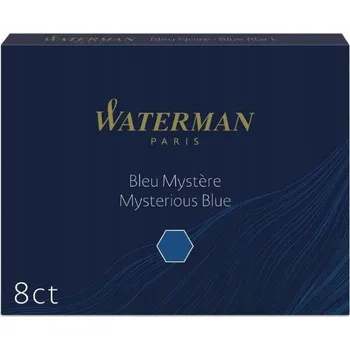 Waterman Náplně do pera dlouhé 8 ks modré