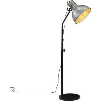 Stojací lampa Stojací lampa 25 W vintage stříbrná 30 x 30 x 90–150 cm E27 - 8721012159303
