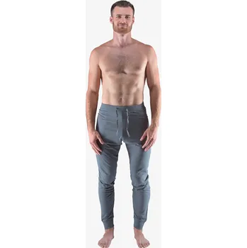 Pánské pyžamo GINA 79161P Kalhoty dlouhé pyžamové pánské Barva: tm. šedá, Velikost: XXL