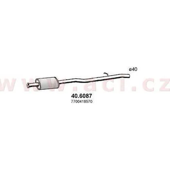 Střední díl výfuku střední díl výfuku ASSO/VENEPORTE (V 40.6087) (V 40.6087)