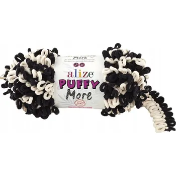 Příze Vlna Alize Puffy More č. 6270 dvoubarevná