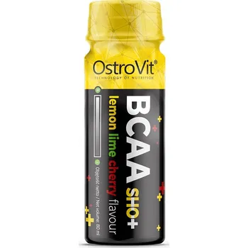Aminokyselina BCAA Shot v tekuté formě OstroVit 80 g - třešeň a citron