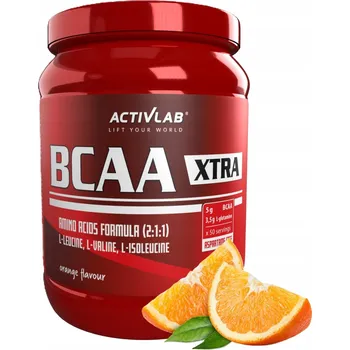 Aminokyselina BCAA Xtra prášek pomeranč Activlab 500 g pomerančový