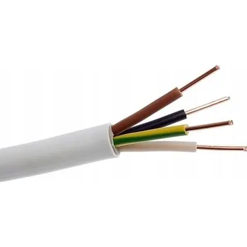 elektrický kabel Elektrický kabel Kulatý YDY NKT 4 x 2,5