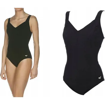 Dámské plavky Arena jednodílné plavky černé barvy, velikost 42