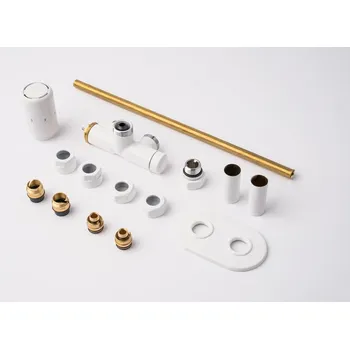 Radiátor P.m.h. Termostatický ventil pro ústřední vytápění Nova 6x7 cm bílá NOV-R-W