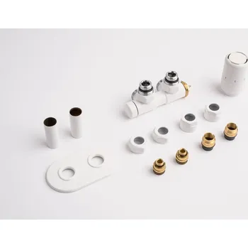 Radiátor P.m.h. Termostatický ventil pro ústřední vytápění Terra 6x7 cm bílá TER-R-W