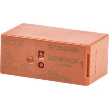 Relé Relé bez blokování SPDT Montáž na plošný spoj 6V dc RT1