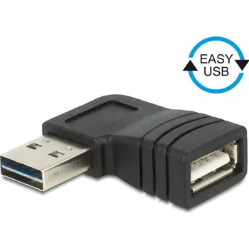 Delock USB 2.0 adaptér [1x USB 2.0 zástrčka A - 1x USB 2.0 zásuvka A] 65522