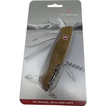 Victorinox Ranger 55 0.9561.63B1 švýcarský kapesní nožík počet funkcí 10 hnědá