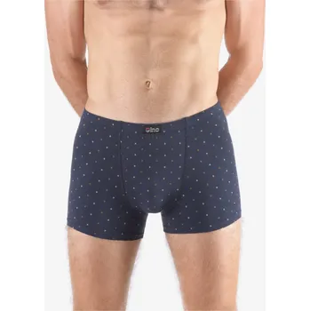 Pánské oblečení GINA 73133P Boxerky s kratší nohavičkou Barva: Lékořice-Bronzová, Velikost: XXL/3XL