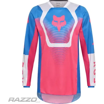Moto dres Dětský dres na motokros FOX 180 Jersey Youth Collect Blue Pink 2026 KS