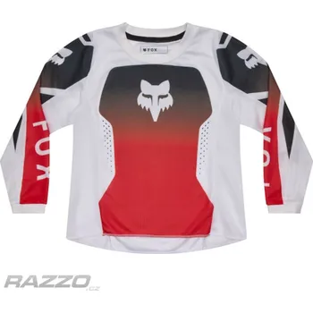 Moto oblečení Dětský dres FOX 180 Jersey Kids Shield Flo Red 2026 KXS