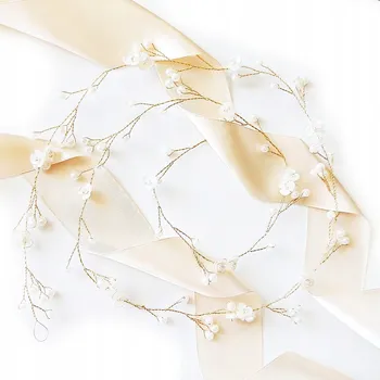 Čelenka Kokonet zlatá čelenka do vlasů