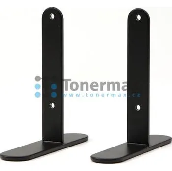 Kancelář Kovové nožičky pro stolní organizér Powerton Ergo Pegboard, černé