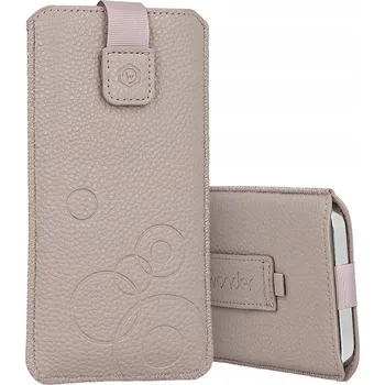 Pouzdro na mobilní telefon Zásuvka Wonder pro Nokia 105 2019, 150, 216 béžová