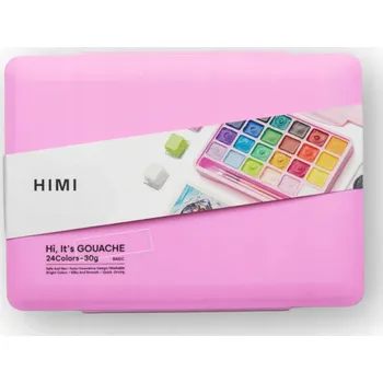 Vodová barva HIMI Jelly Cup Gouache Set kvašové barvy 24x 30 g