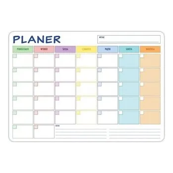 Set školních potřeb Planer magnetyczny - Miesięczny