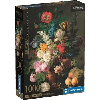 Puzzle Puzzle Clementoni 1000 dílků Muzeum Váza s květinami