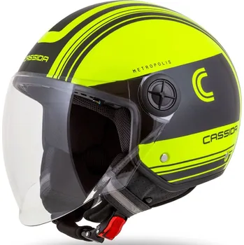 Helma na motorku Cassida Handy Metropolis Safety M