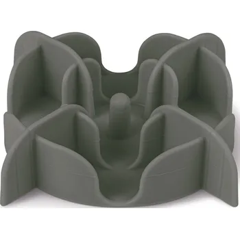 Miska pro psa Zolux Slow Feeder Silicone šedá S