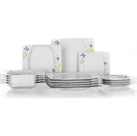 sada jídelní EYE square 18díl. porcelánová BÍ