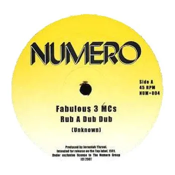 Zahraniční hudba LP Fabulous 3 MCs: Rub A Dub Dub 2022