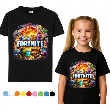 Chlapecké tričko Dětské tričko Fortnite Gaming Tshirt XL 164 cm + Tetování