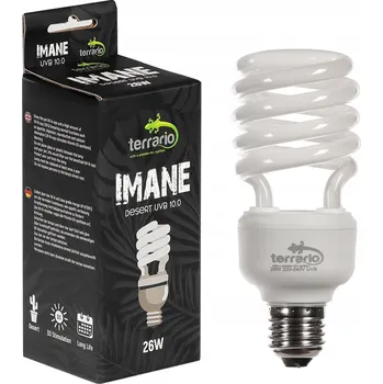 Osvětlení do terária UVB 10.0 26W SPIRÁLOVÁ ŽÁROVKA DO TERÁRIA PRO PLAZY