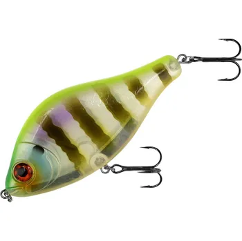 Umělá nástraha Mikado Wobler MFT Jerk Sinking Chartreuse Bluegill - 13 cm 95 g