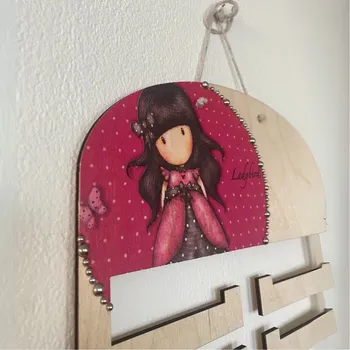 Organizér na kosmetiku Organizér na vlasové doplňky - dívka s perlami