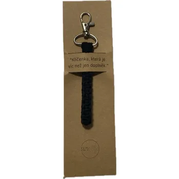 Klíčenka, která je víc než jen doplněk - černá