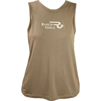 Dámské oblečení RANCHGIRLS Ranch Girls tílko "Della" almond Velikost: XXL