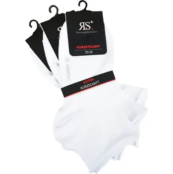 Dámské ponožky RS dámské zdravotní jednobarevné kotníkové ruličkové ponožky bez gumiček mix1 35-38