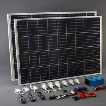 solární set 200W solární systém bez akumulátoru