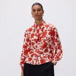 Reserved - Vzorovaná viskózová košile - vícebarevná - 905KB-MLC - 905KB-MLC-S