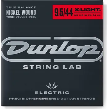 Struna pro kytaru a smyčcový nástroj Struny Dunlop pro elektrickou kytaru Nickel 9.5-44 DEN09544